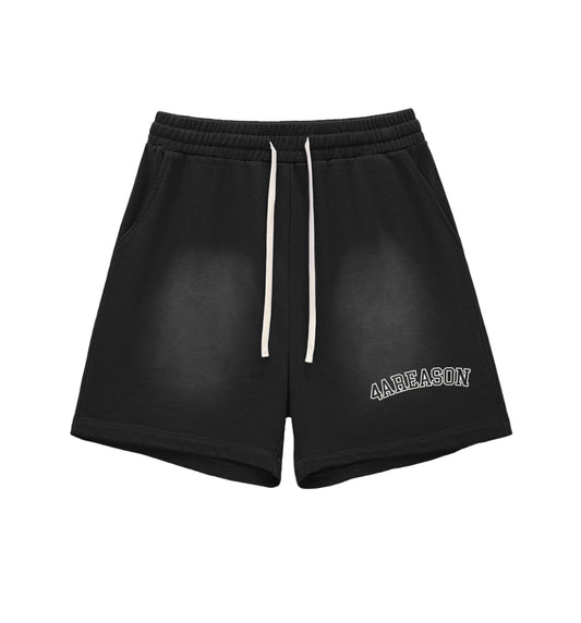 “4AR” washed shorts