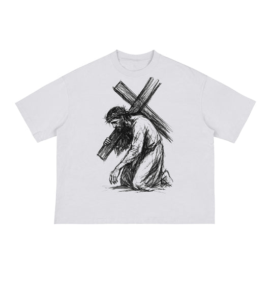 “4AR” Boxy Jesus Graphic Tee
